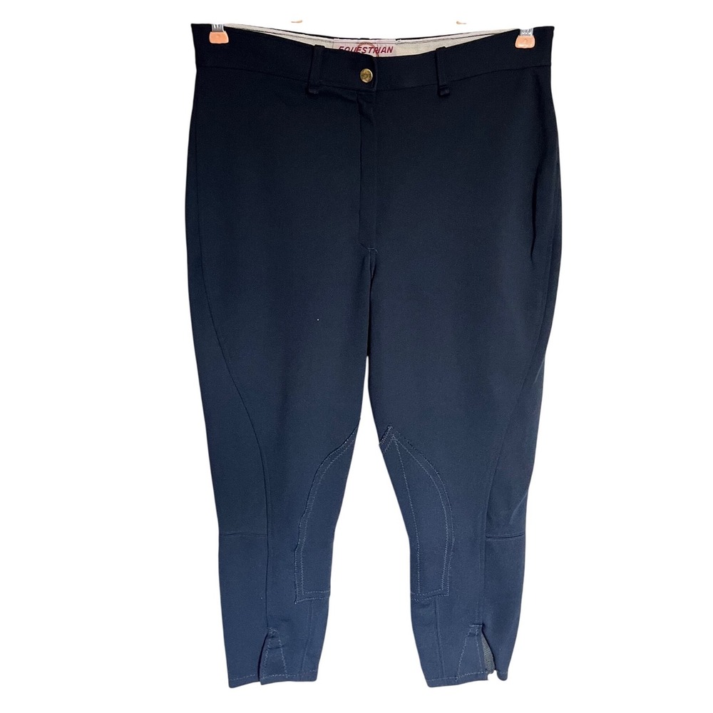 Equestrian Correct Riding Apparel Navy Riding Pants SZ 32 Breeches Horse USA VTG